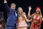 Groningen 27 april 2018
Koningsdag in Groningen met Koning Willem Alexander Koningin Maxima prinses Amalia
