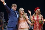Groningen 27 april 2018
Koningsdag in Groningen met Koning Willem Alexander Koningin Maxima prinses Amalia