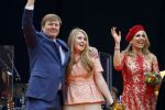 Groningen 27 april 2018
Koningsdag in Groningen met Koning Willem Alexander Koningin Maxima prinses Amalia