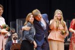Groningen 27 april 2018
Koningsdag in Groningen met Koning Willem Alexander Koningin Maxima prinses Amalia