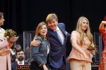 Groningen 27 april 2018
Koningsdag in Groningen met Koning Willem Alexander Koningin Maxima prinses Amalia