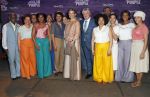 Amsterdam 16 april 2018
Premiere the color purple in de NDSM loods. Koningin Maxima met de cast waaronder Kenneth Herdigein