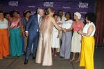 Amsterdam 16 april 2018
Premiere the color purple in de NDSM loods. Koningin Maxima met de cast waaronder Kenneth Herdigein