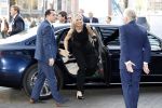 Amsterdam 18 april 2018
 Koning Willem-Alexander en koningin Maxima wonen de premiere bij van Gurre-Lieder in de Nationale Opera & Ballet in de stopera.