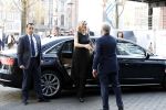 Amsterdam 18 april 2018
 Koning Willem-Alexander en koningin Maxima wonen de premiere bij van Gurre-Lieder in de Nationale Opera & Ballet in de stopera.