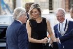 Amsterdam 18 april 2018
 Koning Willem-Alexander en koningin Maxima wonen de premiere bij van Gurre-Lieder in de Nationale Opera & Ballet in de stopera.