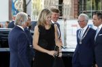 Amsterdam 18 april 2018
 Koning Willem-Alexander en koningin Maxima wonen de premiere bij van Gurre-Lieder in de Nationale Opera & Ballet in de stopera.