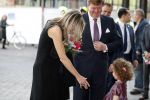 Amsterdam 18 april 2018
 Koning Willem-Alexander en koningin Maxima wonen de premiere bij van Gurre-Lieder in de Nationale Opera & Ballet in de stopera.