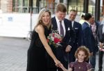 Amsterdam 18 april 2018
 Koning Willem-Alexander en koningin Maxima wonen de premiere bij van Gurre-Lieder in de Nationale Opera & Ballet in de stopera.