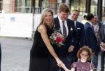 Amsterdam 18 april 2018
 Koning Willem-Alexander en koningin Maxima wonen de premiere bij van Gurre-Lieder in de Nationale Opera & Ballet in de stopera.