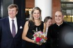 Amsterdam 18 april 2018
 Koning Willem-Alexander en koningin Maxima wonen de premiere bij van Gurre-Lieder in de Nationale Opera & Ballet in de stopera.