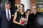 Amsterdam 18 april 2018
 Koning Willem-Alexander en koningin Maxima wonen de premiere bij van Gurre-Lieder in de Nationale Opera & Ballet in de stopera.