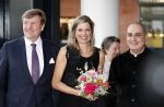 Amsterdam 18 april 2018
 Koning Willem-Alexander en koningin Maxima wonen de premiere bij van Gurre-Lieder in de Nationale Opera & Ballet in de stopera.