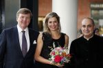 Amsterdam 18 april 2018
 Koning Willem-Alexander en koningin Maxima wonen de premiere bij van Gurre-Lieder in de Nationale Opera & Ballet in de stopera.
