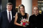 Amsterdam 18 april 2018
 Koning Willem-Alexander en koningin Maxima wonen de premiere bij van Gurre-Lieder in de Nationale Opera & Ballet in de stopera.