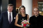 Amsterdam 18 april 2018
 Koning Willem-Alexander en koningin Maxima wonen de premiere bij van Gurre-Lieder in de Nationale Opera & Ballet in de stopera.