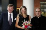 Amsterdam 18 april 2018
 Koning Willem-Alexander en koningin Maxima wonen de premiere bij van Gurre-Lieder in de Nationale Opera & Ballet in de stopera.