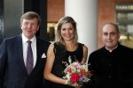 Amsterdam 18 april 2018
 Koning Willem-Alexander en koningin Maxima wonen de premiere bij van Gurre-Lieder in de Nationale Opera & Ballet in de stopera.