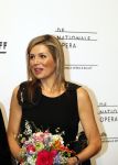 Amsterdam 18 april 2018
 Koning Willem-Alexander en koningin Maxima wonen de premiere bij van Gurre-Lieder in de Nationale Opera & Ballet in de stopera.