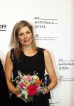 Amsterdam 18 april 2018
 Koning Willem-Alexander en koningin Maxima wonen de premiere bij van Gurre-Lieder in de Nationale Opera & Ballet in de stopera.