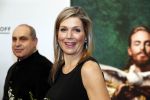 Amsterdam 18 april 2018
 Koning Willem-Alexander en koningin Maxima wonen de premiere bij van Gurre-Lieder in de Nationale Opera & Ballet in de stopera.