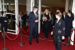 Amsterdam 18 april 2018
 Koning Willem-Alexander en koningin Maxima wonen de premiere bij van Gurre-Lieder in de Nationale Opera & Ballet in de stopera.