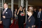 Amsterdam 18 april 2018
 Koning Willem-Alexander en koningin Maxima wonen de premiere bij van Gurre-Lieder in de Nationale Opera & Ballet in de stopera.
