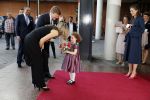 Amsterdam 18 april 2018
 Koning Willem-Alexander en koningin Maxima wonen de premiere bij van Gurre-Lieder in de Nationale Opera & Ballet in de stopera.