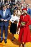 Groningen 27 april 2018
Koningsdag in Groningen met Koning Willem Alexander Koningin Maxima prinses Amalia Arian Alexia . Verder ook aanwezig Prins Maurits Prinses Marilene Prins Bernhard Prinses Annette Prins Floris Prinses Aimee en prins Pieter Christiaan.