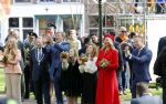 Groningen 27 april 2018
Koningsdag in Groningen met Koning Willem Alexander Koningin Maxima prinses Amalia Arian Alexia . Verder ook aanwezig Prins Maurits Prinses Marilene Prins Bernhard Prinses Annette Prins Floris Prinses Aimee en prins Pieter Christiaan.