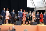 Groningen 27 april 2018
Koningsdag in Groningen met Koning Willem Alexander Koningin Maxima prinses Amalia Arian Alexia . Verder ook aanwezig Prins Maurits Prinses Marilene Prins Bernhard Prinses Annette Prins Floris Prinses Aimee en prins Pieter Christiaan.
