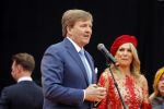 Groningen 27 april 2018
Koningsdag in Groningen met Koning Willem Alexander Koningin Maxima prinses Amalia Arian Alexia . Verder ook aanwezig Prins Maurits Prinses Marilene Prins Bernhard Prinses Annette Prins Floris Prinses Aimee en prins Pieter Christiaan.