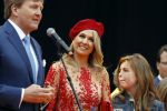 Groningen 27 april 2018
Koningsdag in Groningen met Koning Willem Alexander Koningin Maxima prinses Amalia Arian Alexia . Verder ook aanwezig Prins Maurits Prinses Marilene Prins Bernhard Prinses Annette Prins Floris Prinses Aimee en prins Pieter Christiaan.