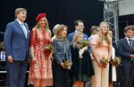 Groningen 27 april 2018
Koningsdag in Groningen met Koning Willem Alexander Koningin Maxima prinses Amalia Arian Alexia . Verder ook aanwezig Prins Maurits Prinses Marilene Prins Bernhard Prinses Annette Prins Floris Prinses Aimee en prins Pieter Christiaan.