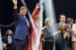 Groningen 27 april 2018
Koningsdag in Groningen met Koning Willem Alexander Koningin Maxima prinses Amalia Arian Alexia . Verder ook aanwezig Prins Maurits Prinses Marilene Prins Bernhard Prinses Annette Prins Floris Prinses Aimee en prins Pieter Christiaan.