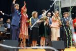 Groningen 27 april 2018
Koningsdag in Groningen met Koning Willem Alexander Koningin Maxima prinses Amalia Arian Alexia . Verder ook aanwezig Prins Maurits Prinses Marilene Prins Bernhard Prinses Annette Prins Floris Prinses Aimee en prins Pieter Christiaan.