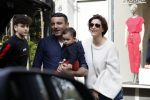 Amsterdam 14 april 2018
Kristina Bazilovic en haar man met kinderen