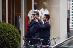 Amsterdam 14 april 2018
Leco v Zadelhoff met zijn vriend Carlos op de cornelis schuytstraat.
