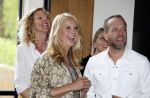 Amsterdam 25 september 2018
Presentatie lâ€™Homo van het blad Linda in Hotel Arena. Linda de Mol reikt het eerste exemplaar uit aan Erwin Olaf Hans v Manen en Hans Klok . Linda de Mol en hoofdredacteur Iebele van der Meulen