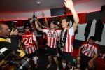 Eindhoven, 15 April 2018
PSV-AJAX, eindstand 3-0 en Landskampioen Seizoen 2017-2018
Marco v Ginkel
Marco v Ginkel en Sam Lammers