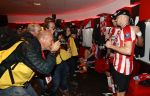 Eindhoven, 15 April 2018
PSV-AJAX, eindstand 3-0 en Landskampioen Seizoen 2017-2018
Marco v Ginkel
Marco v Ginkel en Sam Lammers