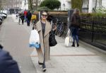 Hamburg 13 april 2018
Sylvie Meis viert haar 40e verjaardag oa met haar vader en moeder en haar broer Daniel. Ze gingen smiddags lunchen in Restaurant Daniel en s avonds was het feest in hotel Radisson Blue in Hamburg. De PA van Sylvie  Marina Coburger