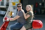 Amsterdam 22 april 2018
Martijn Krabbe met zijn dochter Michelle op de vespa scooter.