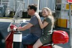 Amsterdam 22 april 2018
Martijn Krabbe met zijn dochter Michelle op de vespa scooter.