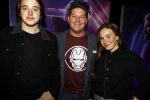 Amsterdam 24 april 2018
Premiere Avengers in pathe Arena. Martijn Krabbe met zoon Bickel en dochter Michelle