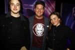 Amsterdam 24 april 2018
Premiere Avengers in pathe Arena. Martijn Krabbe met zoon Bickel en dochter Michelle
