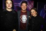 Amsterdam 24 april 2018
Premiere Avengers in pathe Arena. Martijn Krabbe met zoon Bickel en dochter Michelle