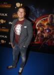 Amsterdam 24 april 2018
Premiere Avengers in pathe Arena. Martijn Krabbe met zoon Bickel en dochter Michelle