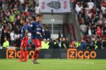 Eindhoven, 15 April 2018
PSV-AJAX, eindstand 3-0 en Landskampioen Seizoen 2017-2018
Max Wober krijgt een rode kaart