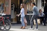 Amsterdam 10 april 2018 
Michael Reiziger met zijn vrouw Anemone in Amsterdam zuid